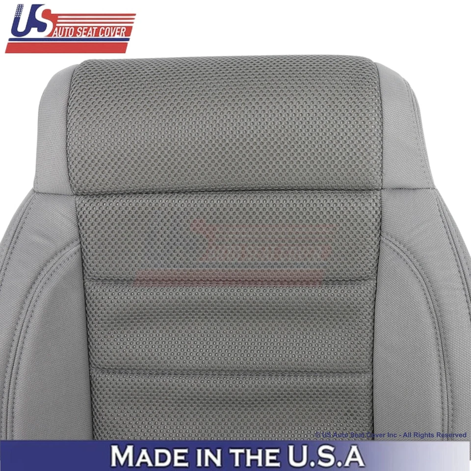 Se adapta a Jeep Wrangler Rubicon Sahara 2007 cubiertas de repuesto delanteras de tela medianas Pizarra Foto 4 de 4