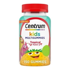Centrum Kids Multivitamin Gummies Tropical Punch Flavor 150CT  EXP 02/26 Sealed