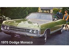 1970 Dodge Monaco Auto Refrigerator Tool Box Magnet