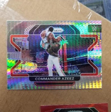 2022 Panini Prizm WWE Commander Azeez PRIZM Card #89