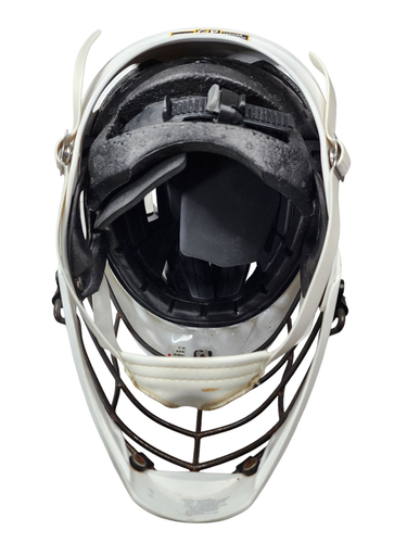 Cascade CPV-R Lacrosse Helmet White w/ Chin Strap Size S/M - Picture 4 of 7