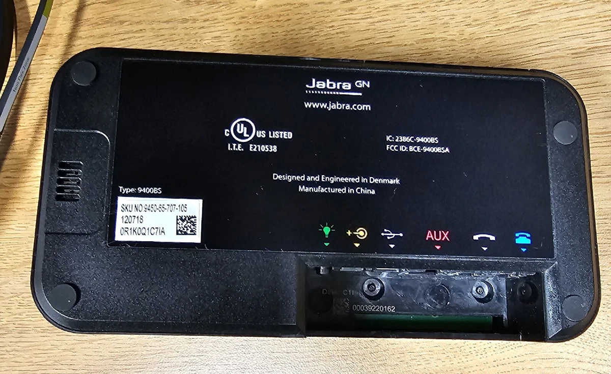 Jabra PRO 9400 Black Headset Complete with Base Wireless