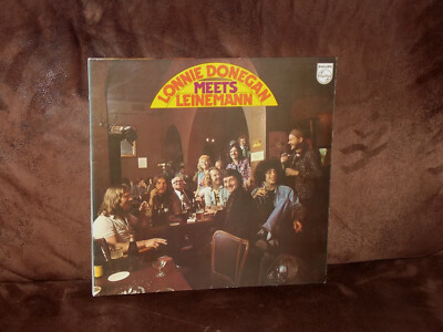 Vinyl-LP: LONNIE DONEGAN meets LEINEMANN (1974)