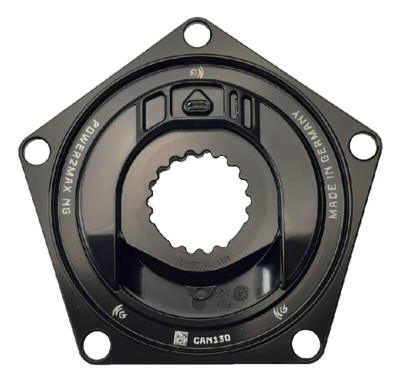 power2max Leistungsmesser für Cannondale-Kurbeln BCD130+BOR Kettenblätter 53/39t
