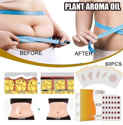 UP TO 90PCS Slim Patch Weight Loss Slimming Diets Pads Detox Burn Fat Adhesive 