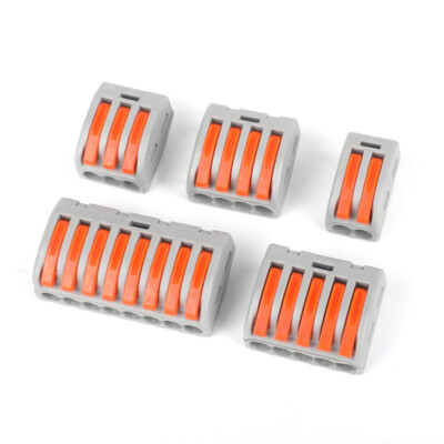5X Für Wago Klemmen mit Hebel PCT-212/213/214/215/218 Hebelklemmen Set im Kasten