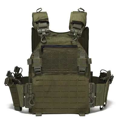 Outdoor Training Vest Multi-Functional MOLLE Expansion Convenient Quick Release 