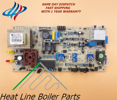 ALPHA CB24 CB24X CB28 & CB28X BOILER CONTROL PCB 1.017118 1.022170 1.01540