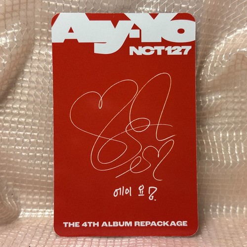 Taeyong Official Photocard NCT 127 The 4th Album Repackage Ay-Yo Digipack Ver - Picture 2 of 2