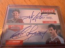 2012 Classics Signatures Classic Combos Duos Mike Gartner Rod Langway 89/100
