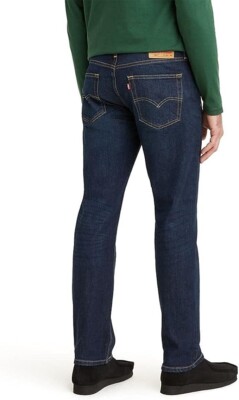Levi's Men's 514 Straight Fit Jeans Clean Run Dark Indigo 32W x