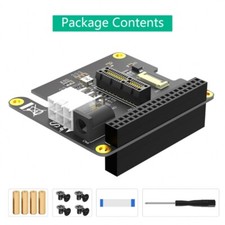 PCIExpress PCIE 1X PCIe3.0 Slot Adapter Card with 12V Power