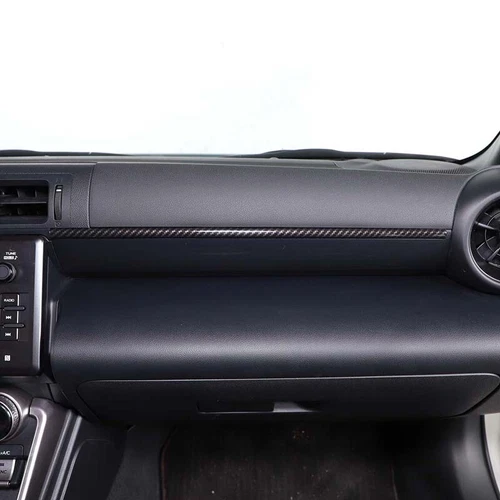 ABS Carbon Fiber interior Trim Cover Set Fits Toyota GR86 / Subaru BRZ 2022-2025 - Picture 35 of 48