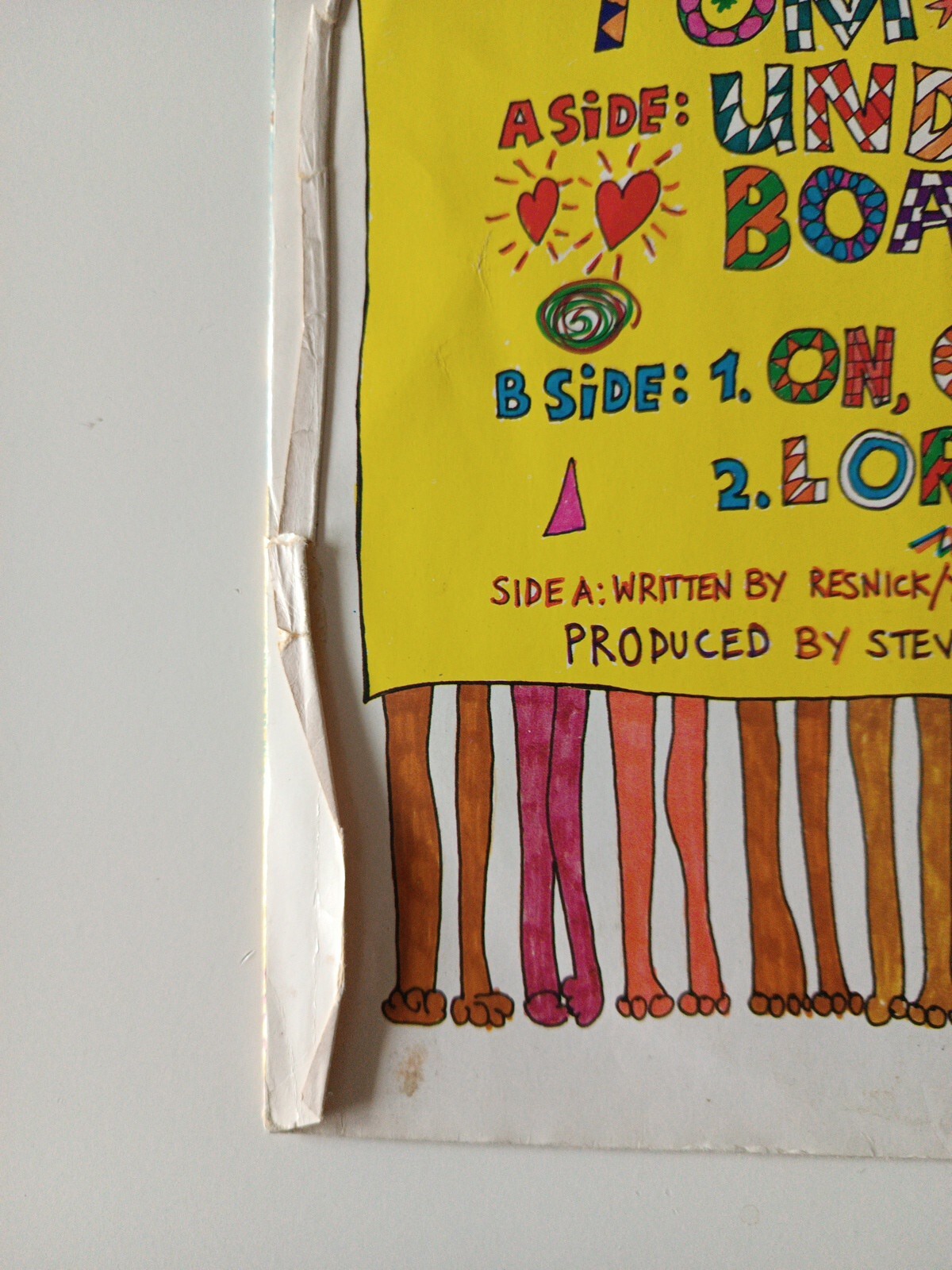 12" MaxiSingle Vinyl Tom Tom Club Under The Boardwalk Schallplatte