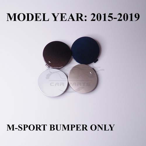 Cubierta de gancho de remolque delantero para BMW X6 F16 M Sport 2015-2019 elige el color - Imagen 18 de 56