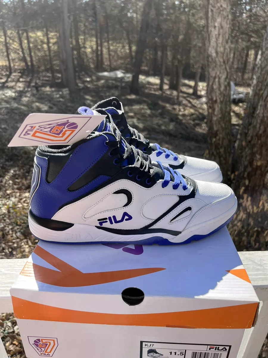 Blue and white clearance fila