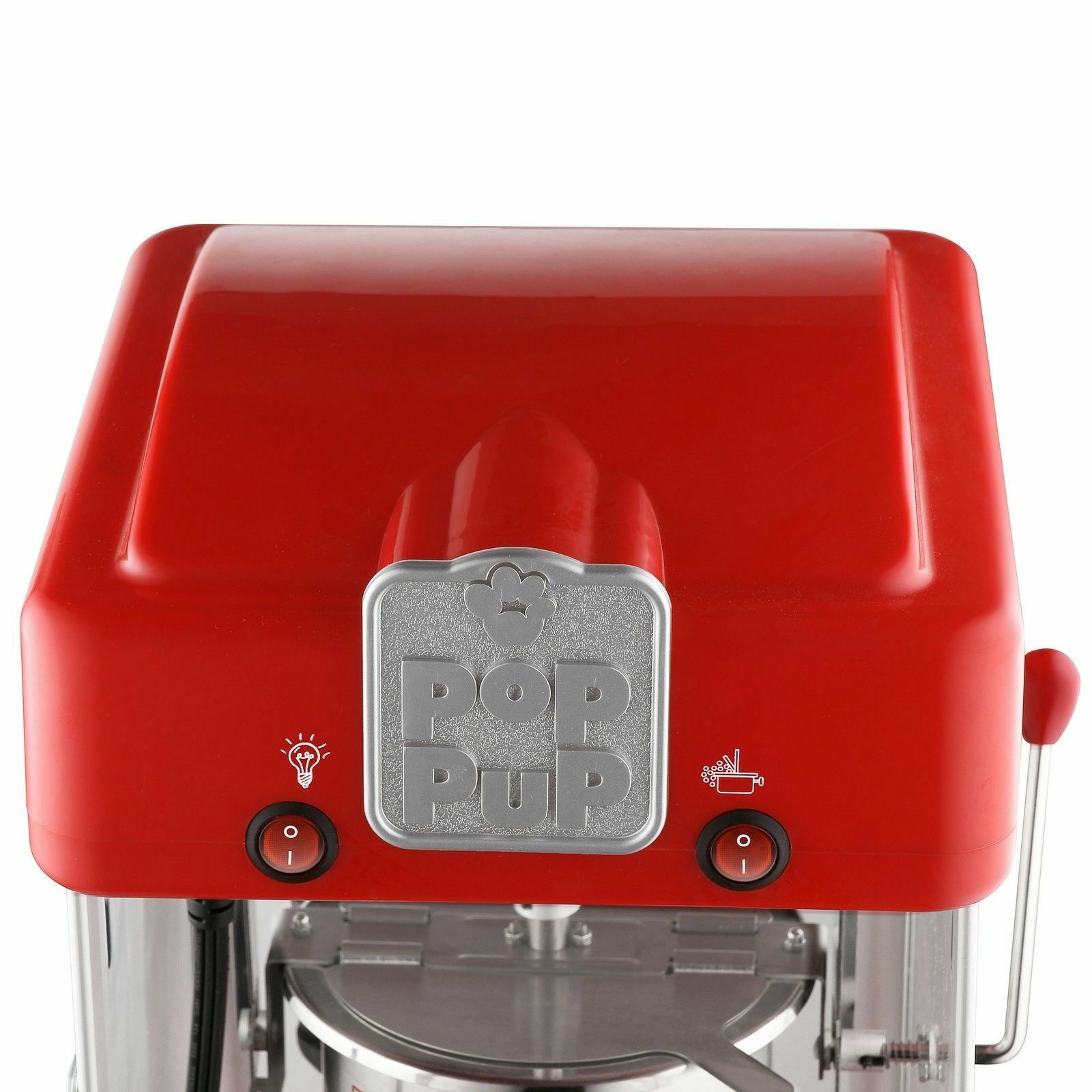 Popcorn Machine Pop Pup Retro Style Electric Popper Home Use 2.5 Oz