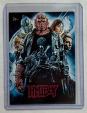 Hellboy Limited Edition Artist Signed "The Movie" Trading Card 2/10
