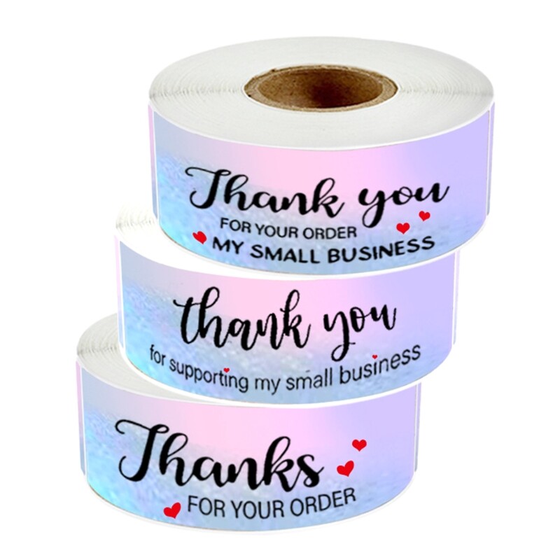 Decorative Presents Stickers Self-Adhesive Chocolate Candy Small Gift Labels