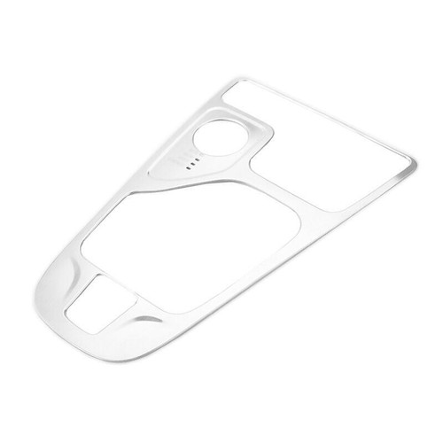 For Jeep Cherokee 2014-2018 Steel Silver Central Console Gear Shift Panel Trim - Foto 2 di 8