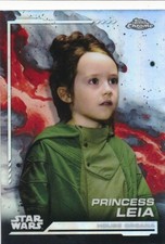 69 PRINCESS LEIA 2024 Topps Chrome Star Wars REFRACTOR OBI-WAN KENOBI