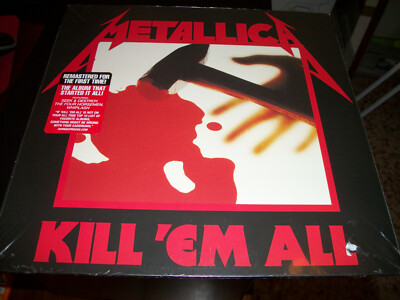 Metallica    Kill 'Em All - LP - 2016 - Blackened Recordings