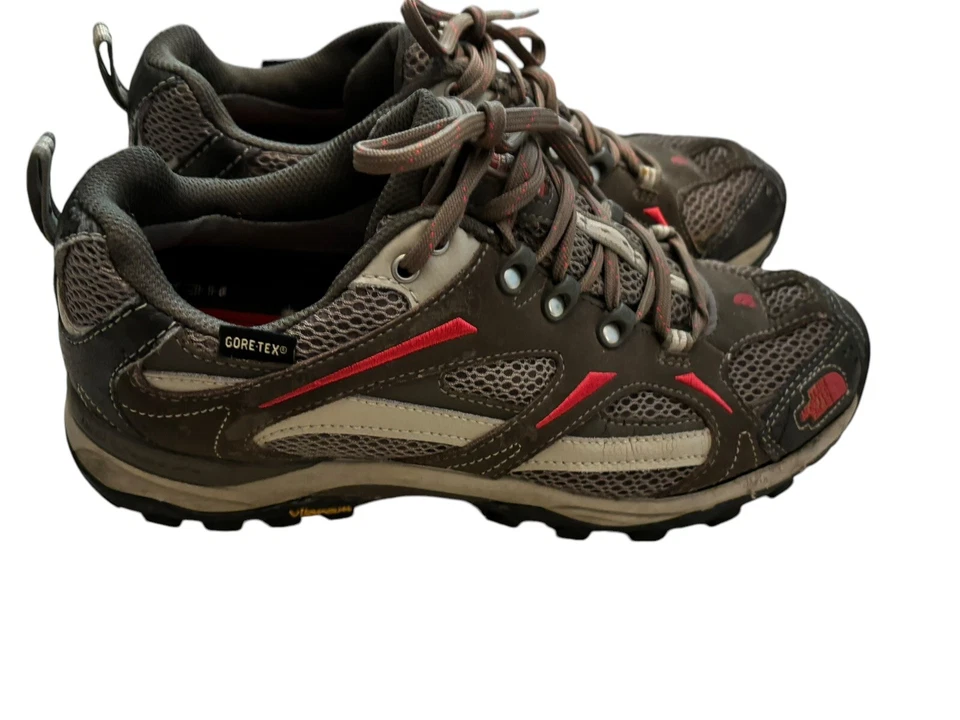 The North Face Damen Hedgehog GTX XCR Wanderschuhe Größe 9 Goretex braun Trail