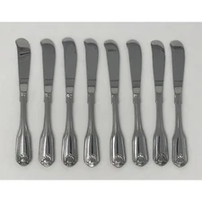 USA SELLER 8 CLASSIC SHELL BUTTER SPREADERS ONEIDA NEW 18/10 S/S FREE SHIP