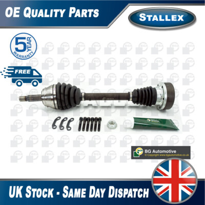 Fits VW Golf Caddy Scirocco Corrado Seat Ibiza Driveshaft Front Left Stallex