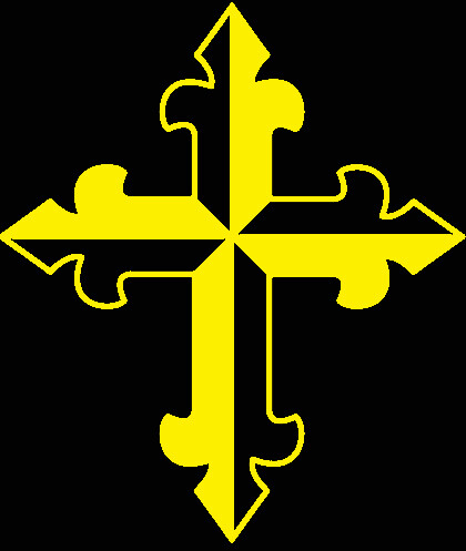 Dominican Cross sticker VINYL DECAL - Picture 10 of 11