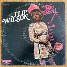 Flip Wilson “The Devil Made Me Buy This Dress" 33 1/3 rpm LP, LD-1000