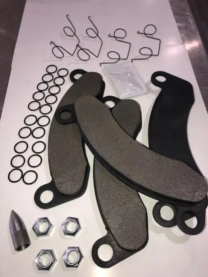 K71-180-00 Brake Pad Kit Fits For Dexter 10-12K Axle Includes 4 Pads & Hardware - Image 4 of 4