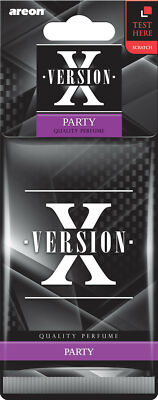 Lufterfrischer Duftdose Duft X Vision Party 5x Original Areon Duftbaum