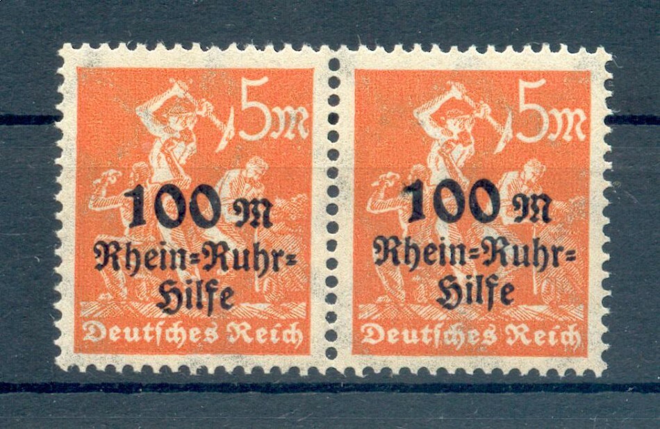 Dr-Infla 258VI Abart MNH Postfrisch 60EUR (G8836