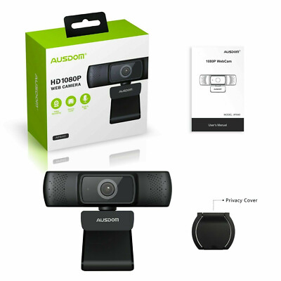 Af640 Webcam Ausdom Af640 AUSDOM AF640 Full 1080P HD Business Web