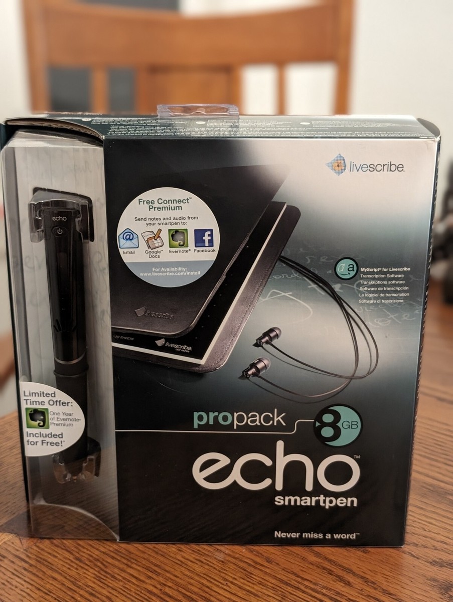 Echo Smartpen Pro pack 8GB　Livescribe Amazon.com: Livescribe 2GB Echo Smartpen : Everything Else