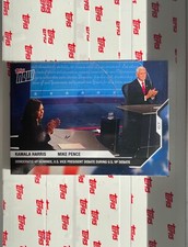 Kamala Harris/Mike Pence - 2020 USA Election Topps NOW Card 4 Vice President