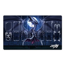 Anime Duel Playmat Blue-Eyes White Dragon TCG CCG Mat Trading Card Game Pad Bag