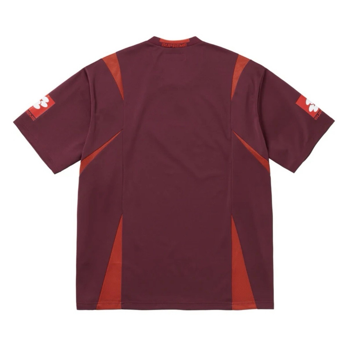 Supreme Crest Soccer Jersey Fw24 Maroon Size Xl In Hand Ready To