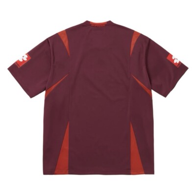 Supreme Crest Soccer Jersey Fw24 Maroon Size Xl In Hand Ready To