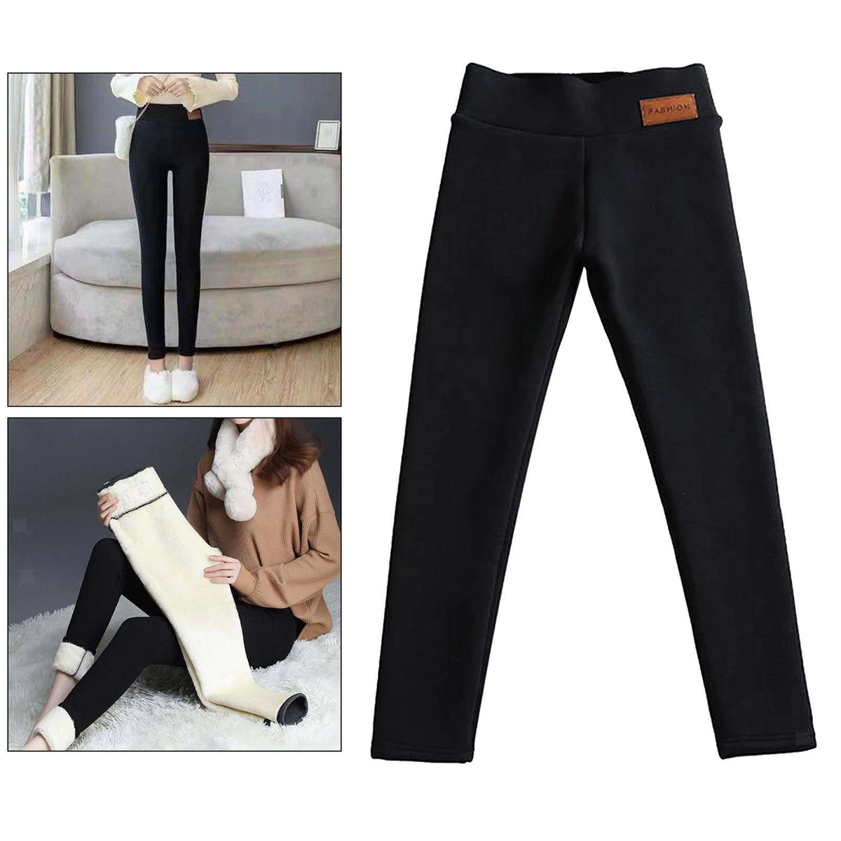 BottomLine Confezione Da 3 Pantaloni Sportivi Donna – Jogging In Pile Con Tasche, Comodi E Morbidi, Taglie Standard E Plus - 4