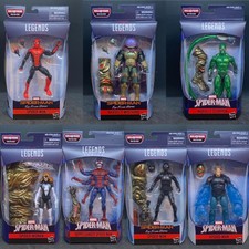 Marvel Legends Spider Man Far From Home Molten Man Set Of 7 Kapow Toys