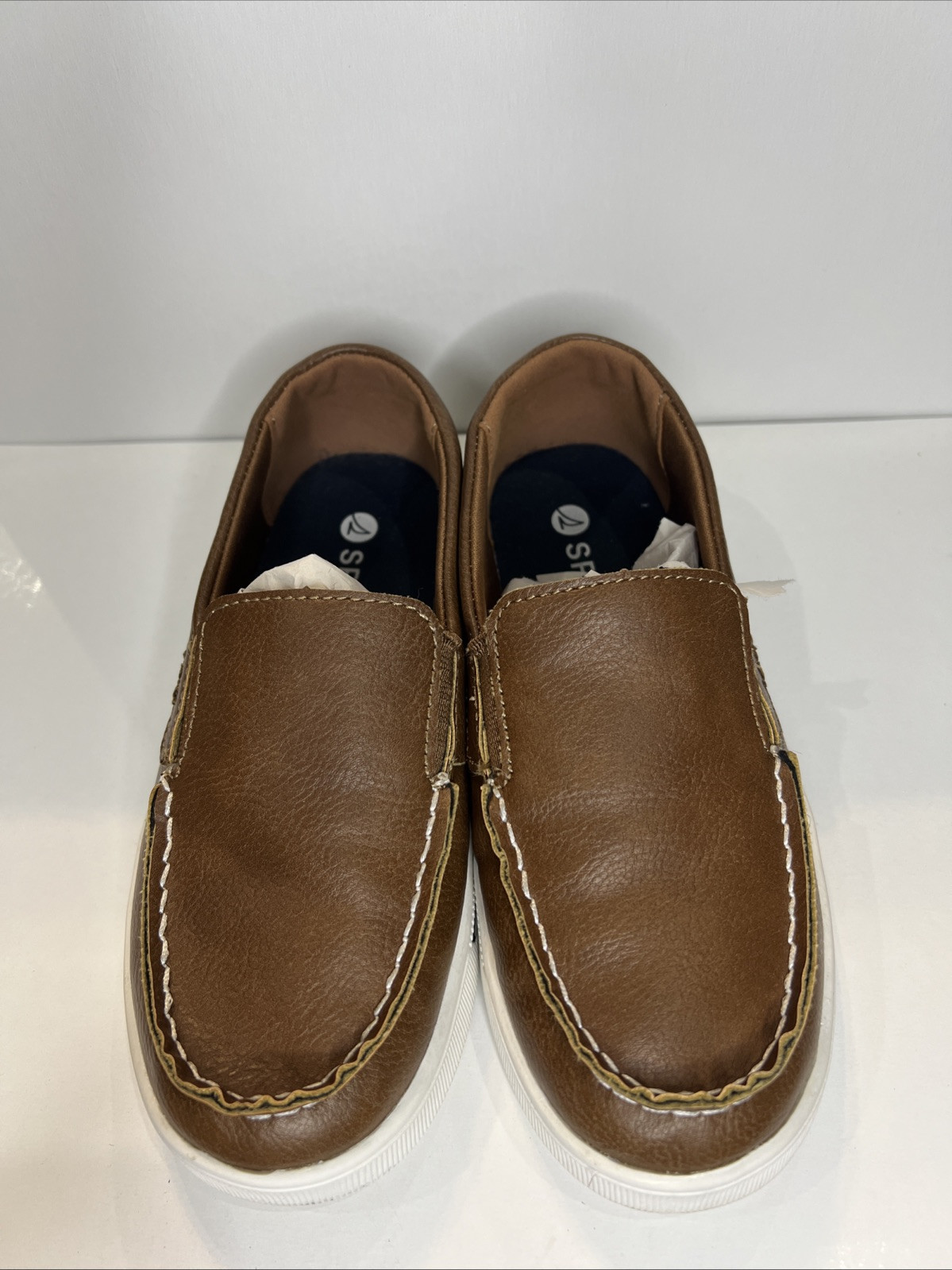 Sperry Tucker Slip on Sneaker (Size 13 Kids)