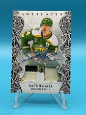 Joel Eriksson Ek 2025-26 Upper Deck Artifacts #125 Purple Material Auto /10