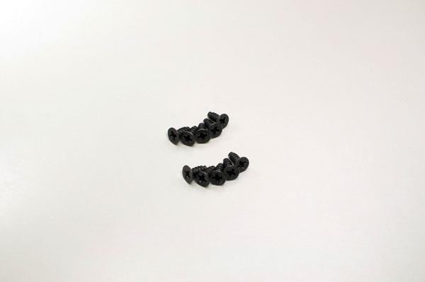 KYOSHO K1S33010TPH FLAT HEAD COUNTERSUNK SCREWS, HEX M3 x 10mm, 10 PIECES