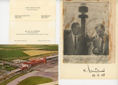 Geschäftskarten Flughäfen Deutschland