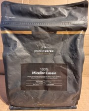Protein Works 100% Micellar Casein 1kg Vanilla Creme, Slow Release Protein - New 29.95 per kilo