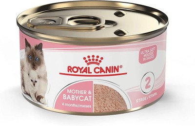 Royal Canin Feline Health Nutrition Mother & Babycat Queen Ultra Soft Mousse in