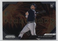 2024 Panini Prizm Fireworks Kyle Manzardo #12 fm0