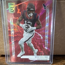 Panini 2024 Donruss Elite Nico Collins #6 Aspirations /75 Houston Texans